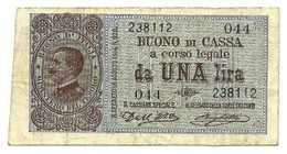 Italia - 1 Lira 1914     ---- - Italia – 1 Lira