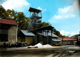 Decazeville * Le Puits Central * Mine Mines Mineurs - Decazeville