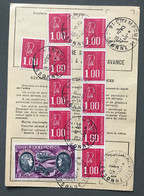 France, Béquet Et Poste Aérienne Sur Ordre De Réexpédition 1977 - (C1326) - 1961-....