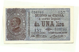 Italia - 1 Lira 1917      ---- - Italia – 1 Lira