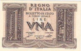 Italia - 1 Lira 1939 Imperiale     ---- - Italia – 1 Lira