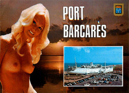 Port Barcarès * Naturisme Naturiste * Femme Nue Seins Nus * Curiosa * Le LYDIA Bateau Paquebot - Port Barcares