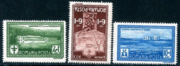 ROMANIA 1932 Postal Officials Welfare MNH / **.   Michel 446-48 - Ongebruikt