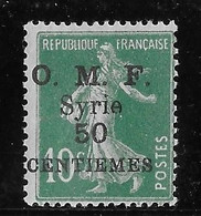 Syrie N°86 - Variété Surcharge Déplacée - Neuf * Avec Charnière - TB - Unused Stamps