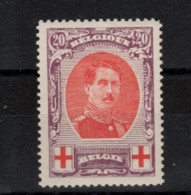 Belgique _ Croix Rouge-  (1914 ) N°134 (neuf) - 1914-1915 Croix-Rouge