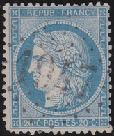 France    .  Y&T    .   37        .     O    .  Oblitéré - 1870 Beleg Van Parijs