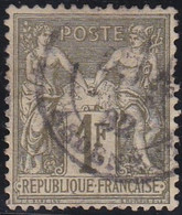 France    .  Y&T    .   72        .   O     .    Oblitéré - 1876-1898 Sage (Type II)