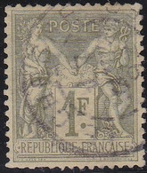 France    .  Y&T    .    82       .   O     .    Oblitéré - 1876-1898 Sage (Type II)