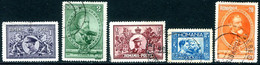 ROMANIA 1931 50th Anniversary Of Kingdom Used   Michel 397-401 - Gebraucht