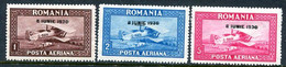 ROMANIA 1930 Airmail: Accession Of King Carol II  LHM / *   Michel 374-74Y - Ungebraucht