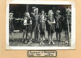 Batz Sur Mer * Baigneurs Et Baigneuses * Photo Ancienne Années 30 - Batz-sur-Mer (Bourg De B.)