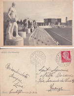Italia :Cartolina Postale ROMA FORO E STADIO MUSSOLINI Viaggiata 1937. - Stades & Structures Sportives