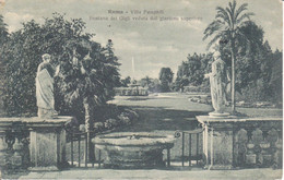 Italia :Cartolina Postale ROMA Villa Pamphili Fontana Dei Gigli.n.v. - Parques & Jardines