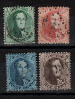 Belgique -  (1863 ) Dentelé 13c/ 16c - 1849-1865 Medaillons (Varia)
