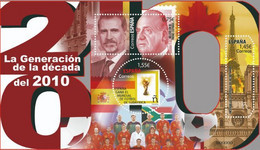 ESPAGNE SPANIEN SPAIN ESPAÑA 2020 MS GENERATION 2010-20 GENERACIÓN MNH ED HB5432 MI B5471 YT F5173 - 2011-2020 Nuovi & Linguelle