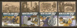New  Zealand  1986  SG 1384-7 Police Centenary  Fine Used - Gebruikt