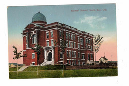 NORTH BAY, Ontario, Canada, Normal School, Pre-1920 Postcard, Nipissing County - North Bay