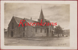 Zwijndrecht De Kerk Fotokaart Gedateerd Gesigneerd 1929 ZELDZAAM (In Zeer Goede Staat) - Zwijndrecht