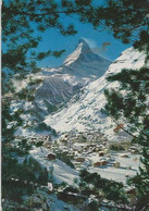 Delcampe - Zermatt Mit Matterhorn - Zermatt