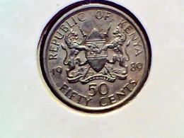 Kenya 50 Cents 1989 KM 19 - Kenia