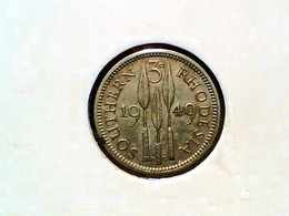 Southern Rhodesia 3 Pence 1949 KM 20 - Rhodesië
