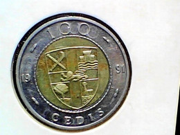 Ghana 100 Cedis 1991 KM 32 - Ghana