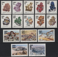 South West Africa (01) 1989 Minerals Set. Mint. Hinged, - Autres & Non Classés