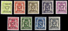 PRE538/546** (PO29) - Typo Precancels 1936-51 (Small Seal Of The State)