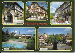Weinheim Bergstrasse : Kerwe Haus; Haupstrasse; Hôtel 'GoldnerPflug; Schloss; Marketplatz - Weinheim
