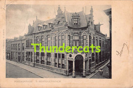 CPA POSTKANTOOR 'S HERTOGENBOSCH ( LINKER BOVENHOKE BESCHADIGD !! ) - 's-Hertogenbosch