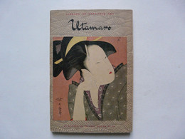 LIBRARY OF JAPONESE ART : UTAMARO 1956 - Fine Arts