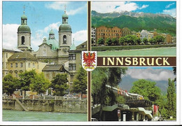 Innsbruck - Dom Zu St Jakob; Mariahilf Mit Nordkette; Kongresshaus - Innsbruck
