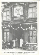 Estaminet (café) 'A La Tour Eiffel' - Bailleul, Rue De La Gare - Siège Des Carabiniers Bailleulois - Nord (59) - Ristoranti