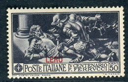 1930 Egeo Isole Lero 50 Cent Serie Ferrucci MH Sassone 14 - Ägäis (Lero)