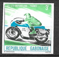 Gabon  N° 360 Moto Motobécane 125 LT3   Non Dentelé  Neuf ( * )  TB    - Motorfietsen