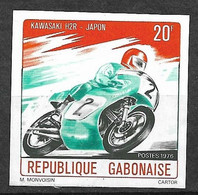 Gabon  N° 363 Moto Kawasaki H2R  Neuf ( * )  TB    - Moto