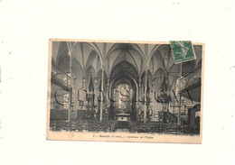 Barlin (62) : La 'intérieur De L'église Env 1910 PF. - Barlin