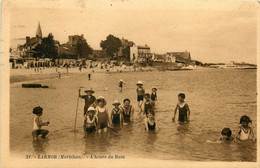 Larmor * L'heure Du Bain * Baigneurs * La Plage - Larmor-Plage