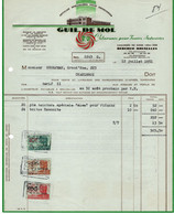 Articles Spécialisés Pour Drogueries - Guil. De Mol - Colorants Pour Industries - Berchem - Bruxelles - 1951. - Drogisterij & Parfum