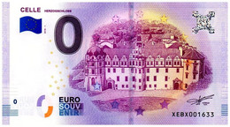 Billet Touristique - 0 Euro - Allemagne - Celle - Herzogschloss (2018-1) - Essais Privés / Non-officiels