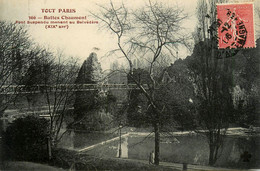 Tout Paris 19ème * N°366 * Buttes Chaumont , Pont Suspendu Menant Au Belvédère - Arrondissement: 19