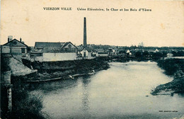 Vierzon * Usine élévatoire , Le Cher Et Le Bois D'yèvre * Cheminée - Vierzon