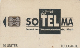 Mali, MAL-12, Dark Grey Logo, CM: SC5 (ISO), Only 10.000 Issued, 2 Scans.   NB : Mark Bottom Right - Malí