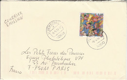 LUXEMBOURG SEUL SUR LETTRE POUR LA FRANCE 2014 - Storia Postale