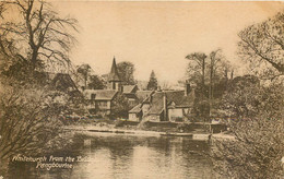 UK - Berkshire - Whitchurch From The Bridge, Pangbourne In 1920 - Andere & Zonder Classificatie