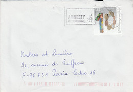 LUXEMBOURG SEUL SUR LETTRE POUR LA FRANCE 2012 - Storia Postale