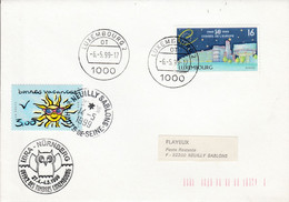 LUXEMBOURG PRESENT A EXPO LIBRA NUREMBERG 1999 - Maschinenstempel (EMA)