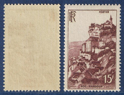 YVERT 763 N** MNH - ROC-AMADOUR ROCAMADOUR - SCAN RECTO-VERSO = SANSURPRISE - Unused Stamps