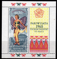Indonesia 1968 Tourism MS, MNH, SG 1199 - Indonesia
