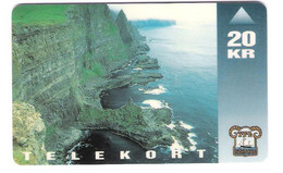 Faröer Inseln - Föroya Islands - Landscape 20 KR - First Card Of Faroe Islands - Faroe Islands